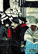 Horace pippin john brown pa vag till sin avrattning oil painting picture wholesale